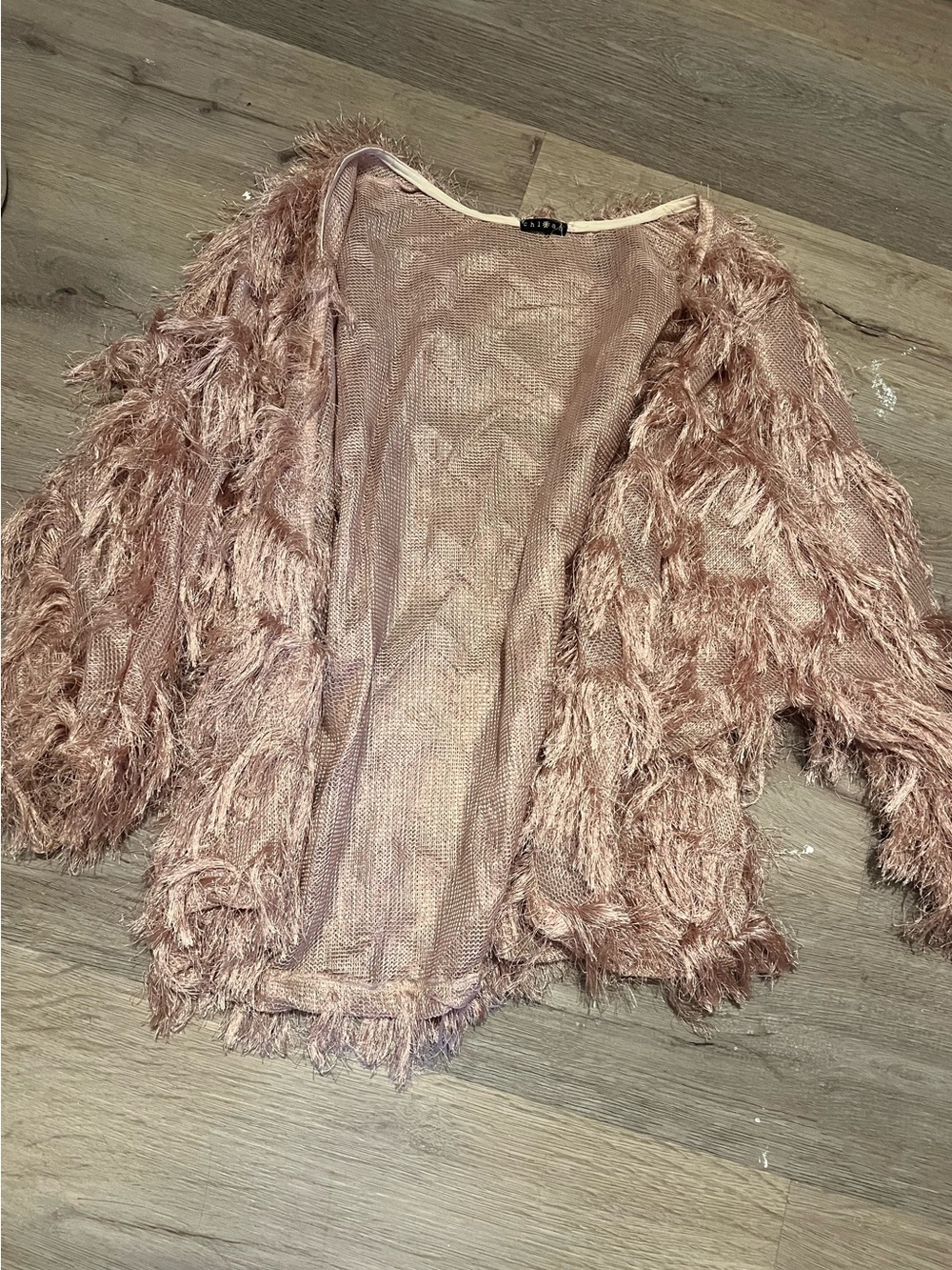 Faux Fur Pink Jacket